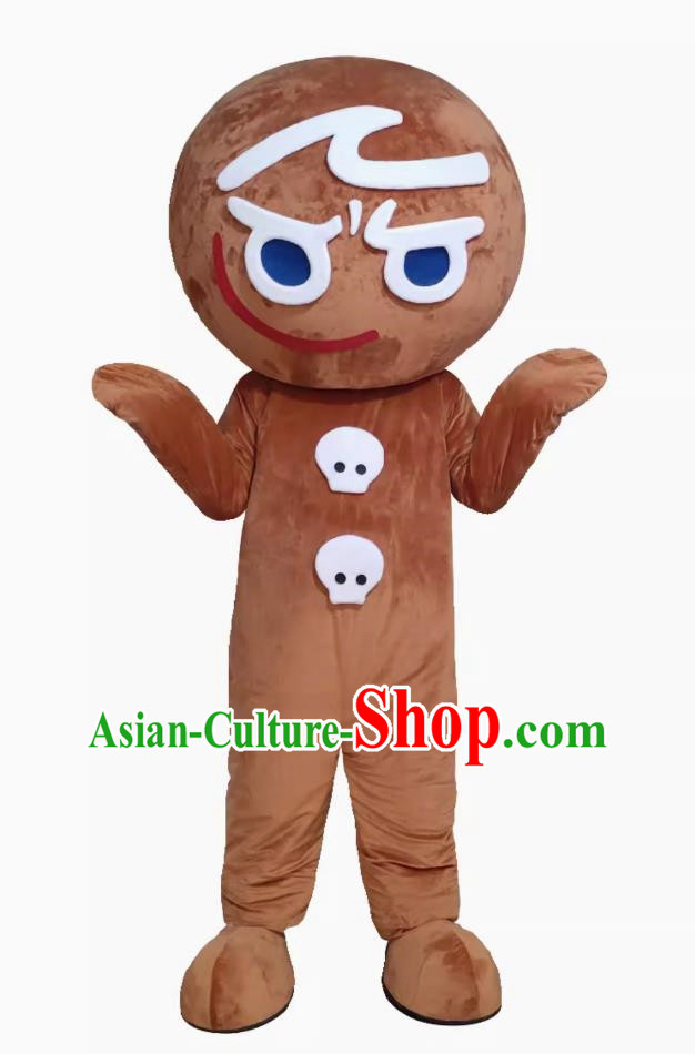 Cool Trendy Toy Group Dragon Gingerbread Man Cartoon Doll Costume Doll Cookie Man Custom Christmas Doll