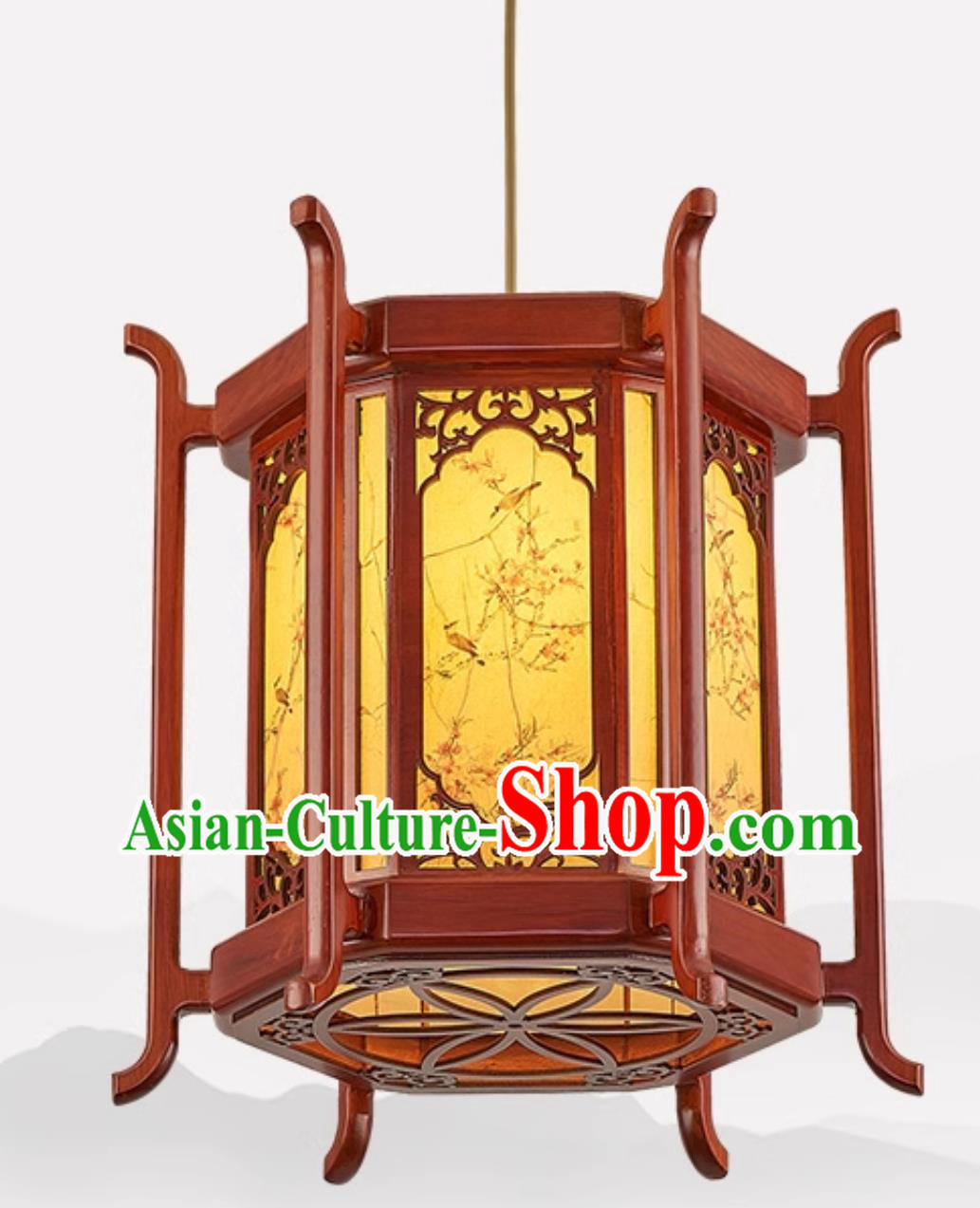 24 Inches Diameter Chinese Antique Chandelier Classical Lantern Solid Wood Lamp