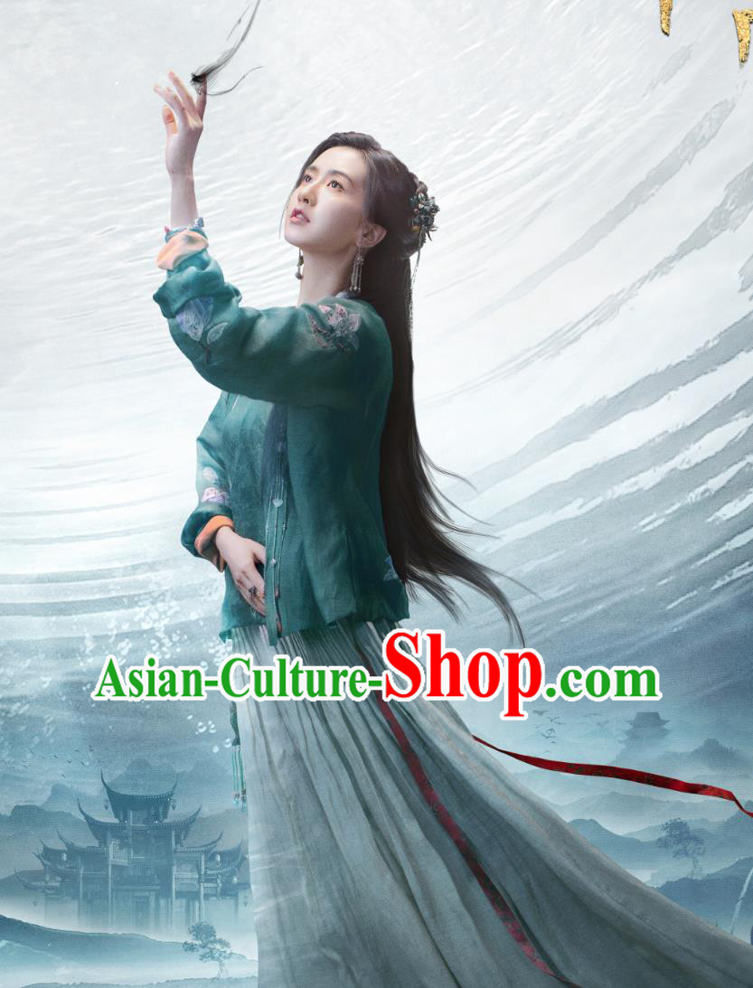 China Ancient Civilian Woman Clothing TV Drama The Ingenious One Dance Lady Ke Meng Lan Garments Traditional Female Hanfu