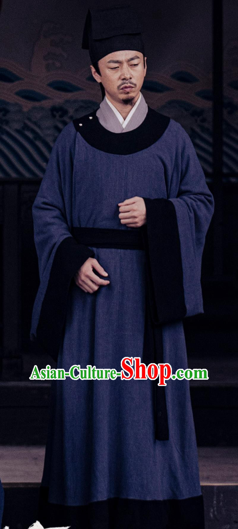 Chinese Ancient Ming Dynasty Scholar Robes Historical TV Series Ripe Town Private Adviser Xie Clothing