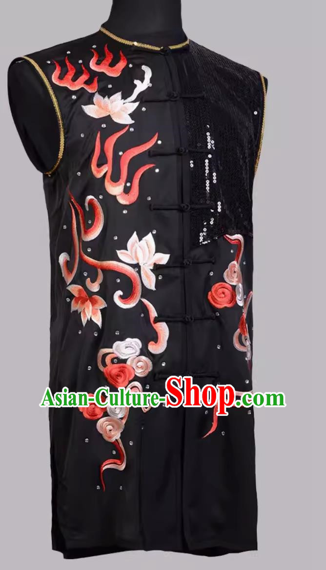 Martial Arts Wear New Sleeveless Nanquan Suit Men Practice Competition Wear