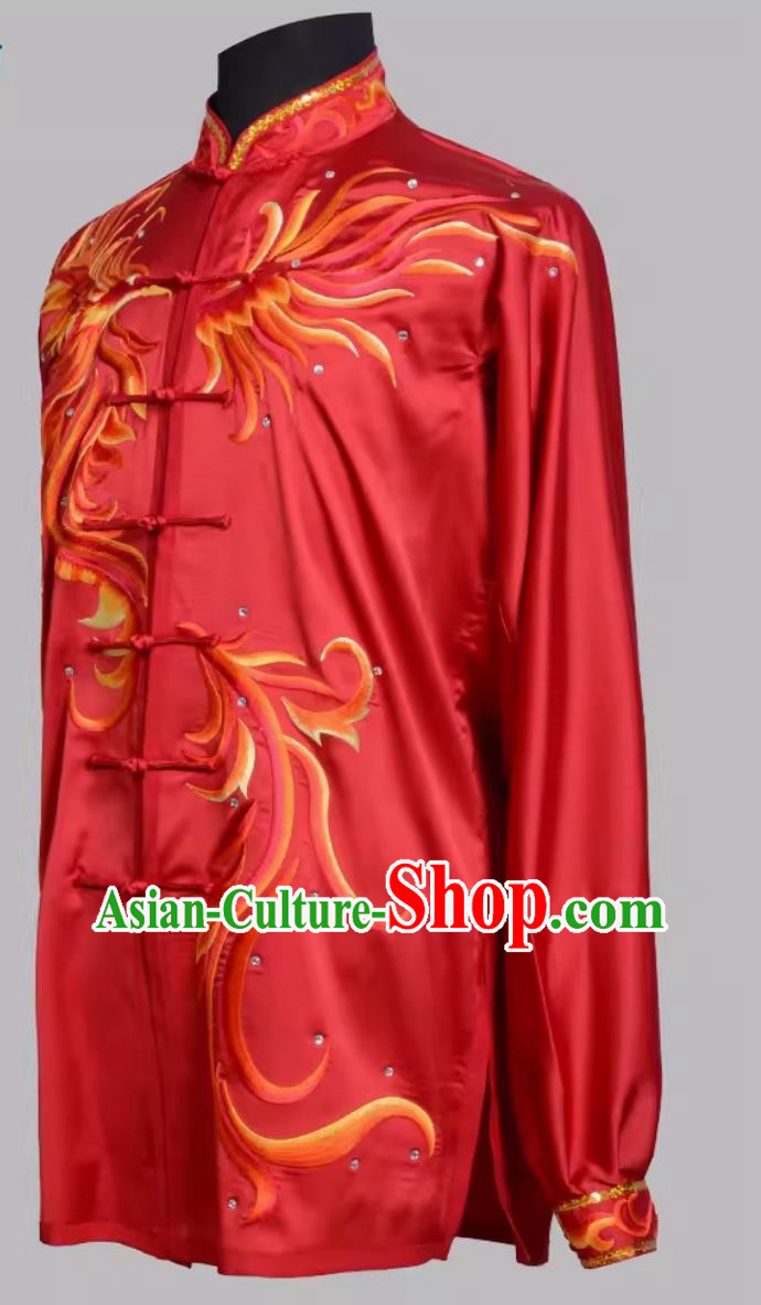 Embroidered Bright Diamond Tai Chi Performance Clothing Group Competition Competition Clothing