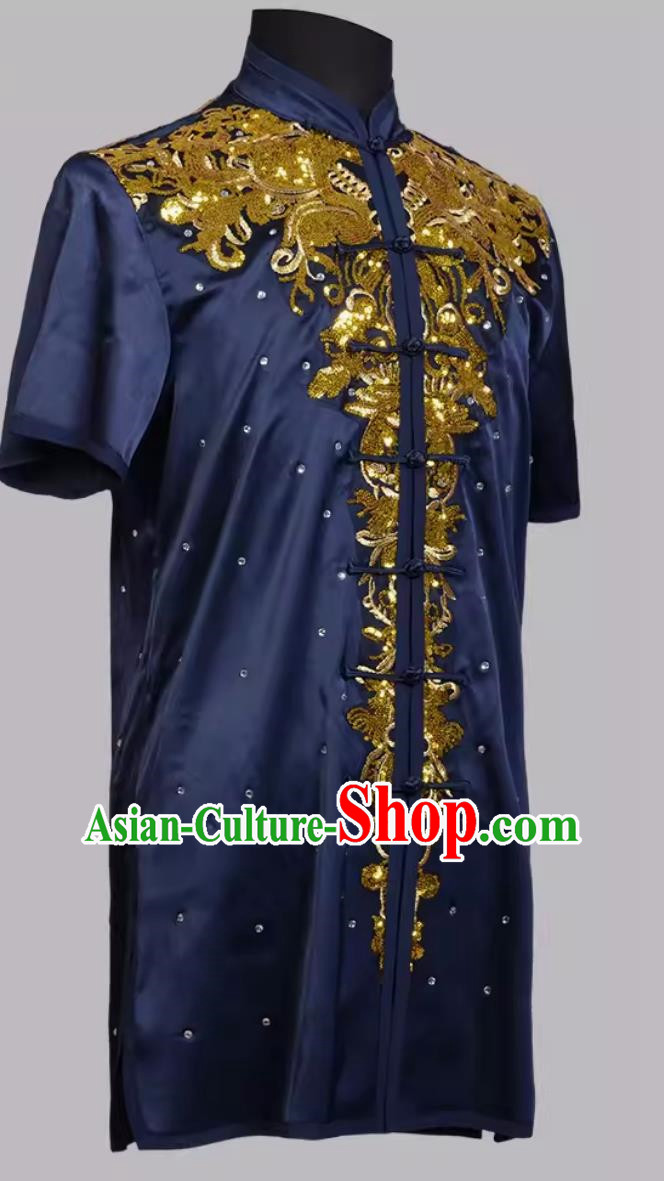 Martial Arts Uniforms Silk Performance Uniforms Competitive Stage Uniforms Mulberry Silk High End Competition Uniforms