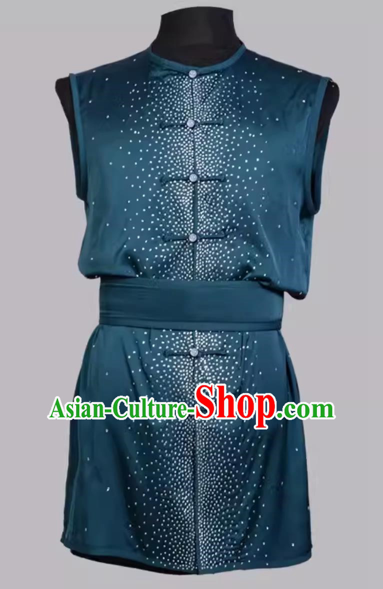 Martial Arts Wear Sleeveless Southern Boxing Wear Competition Colorful Wear Suit