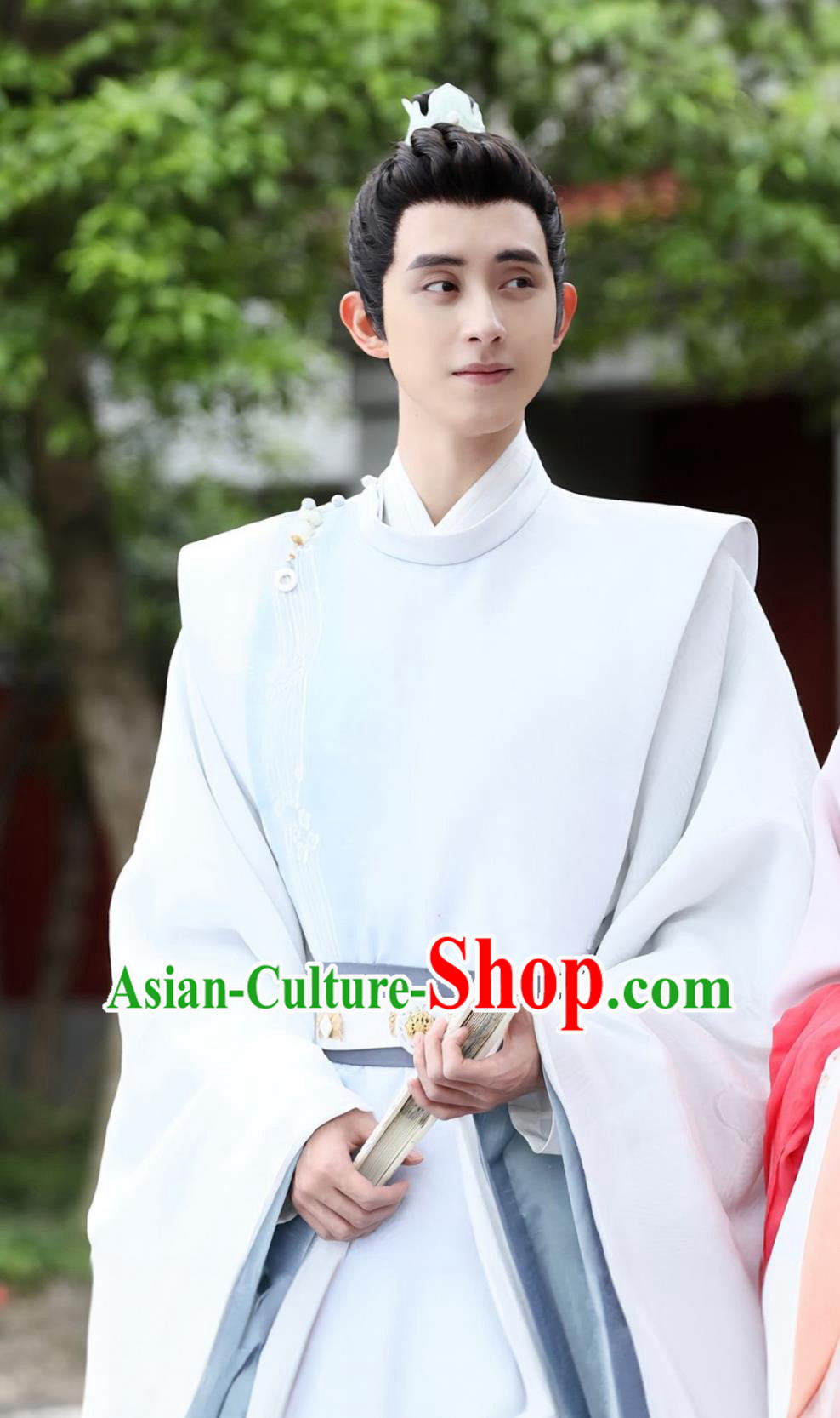 Chinese Ancient Young Childe Costumes Traditional Scholar Clothing Romantic TV Series Wrong Carriage Right Groom Qi Tian Lei Robes