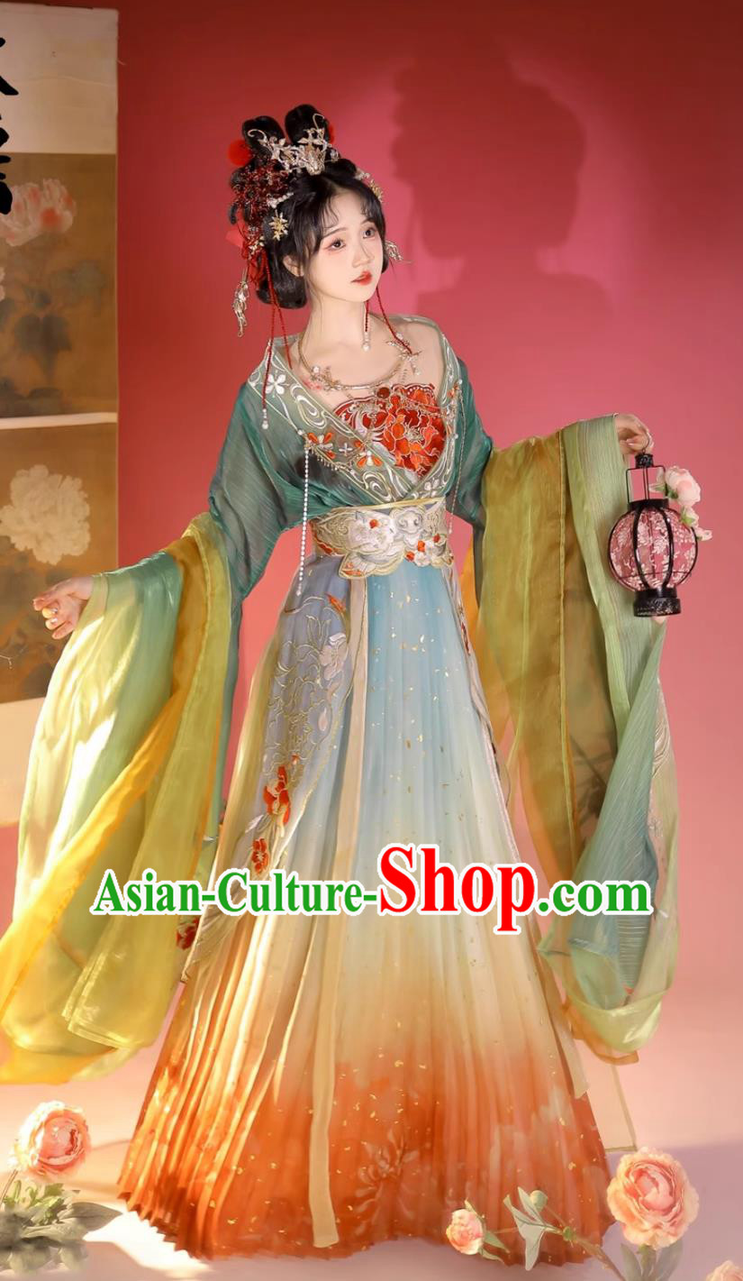 Chinese Ancient Empress Garment Costumes Online China Hanfu Shop Southern and Northern Dynasties Court Woman Clothing