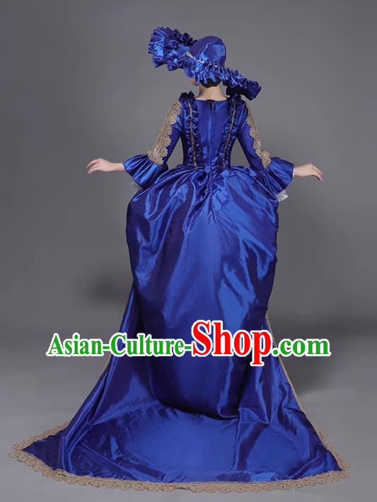European Court Dress British Medieval Rococo Princess Costume Retro Style Runway Drama Clothing