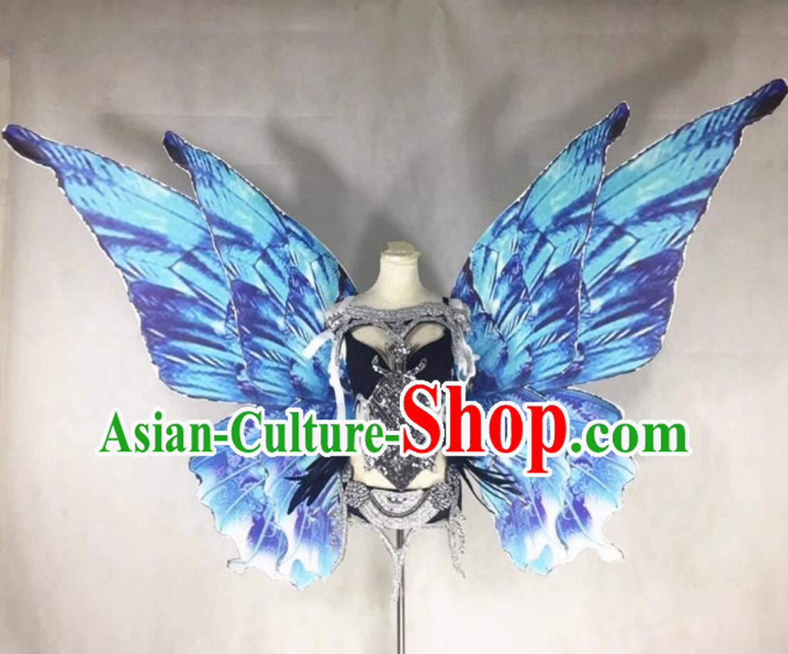 Top Stage Show Butterfly Wings Deluxe Model Show Wings Double Layers Butterfly