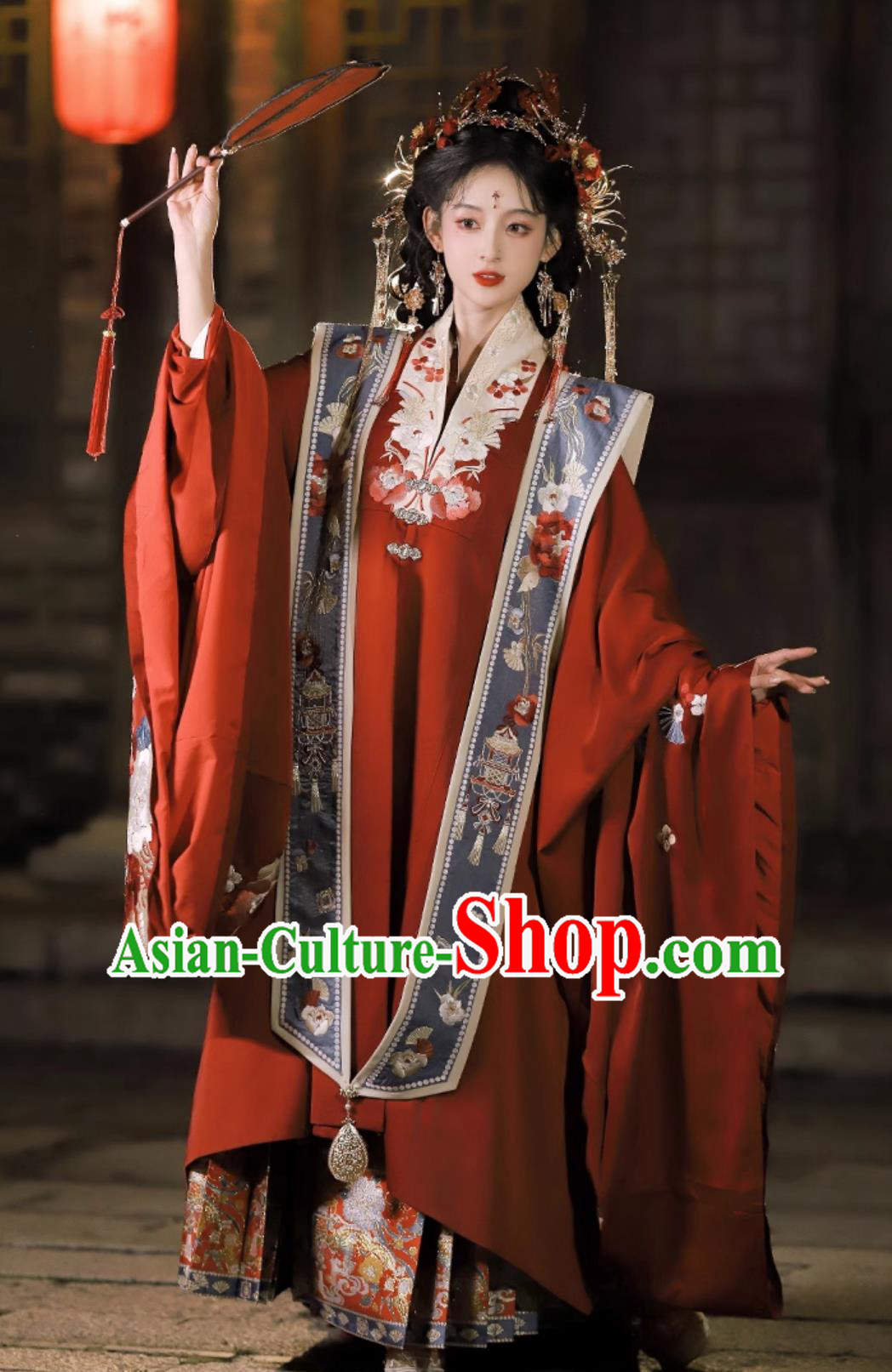 Ancient China Wedding Costumes Chinese Ming Dynasty Empress Clothing Traditional Hanfu Bride Xua Pei Jade Robe