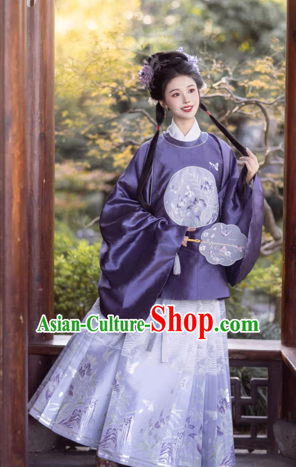 Ancient China Princess Clothing Chinese Ming Dynasty Embroidered Jacket and Skirt Traditional Winter Hanfu