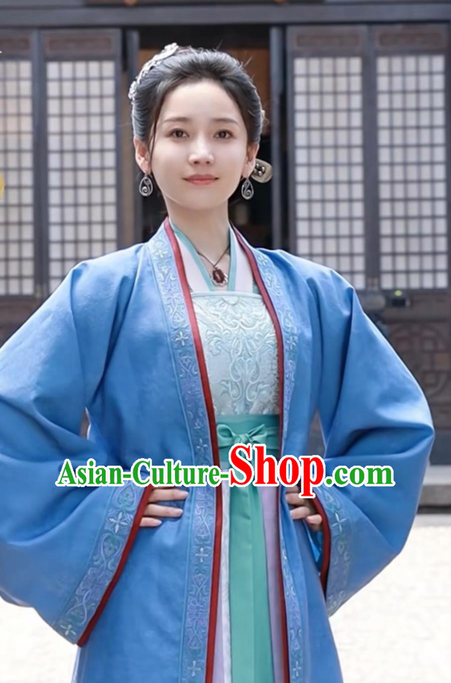 Hanfu Online Shop Chinese Traditional Dress Romantic TV Series Wrong Carriage Right Groom Ancient Swordswoman Shu Xiu Yun Garment Costumes