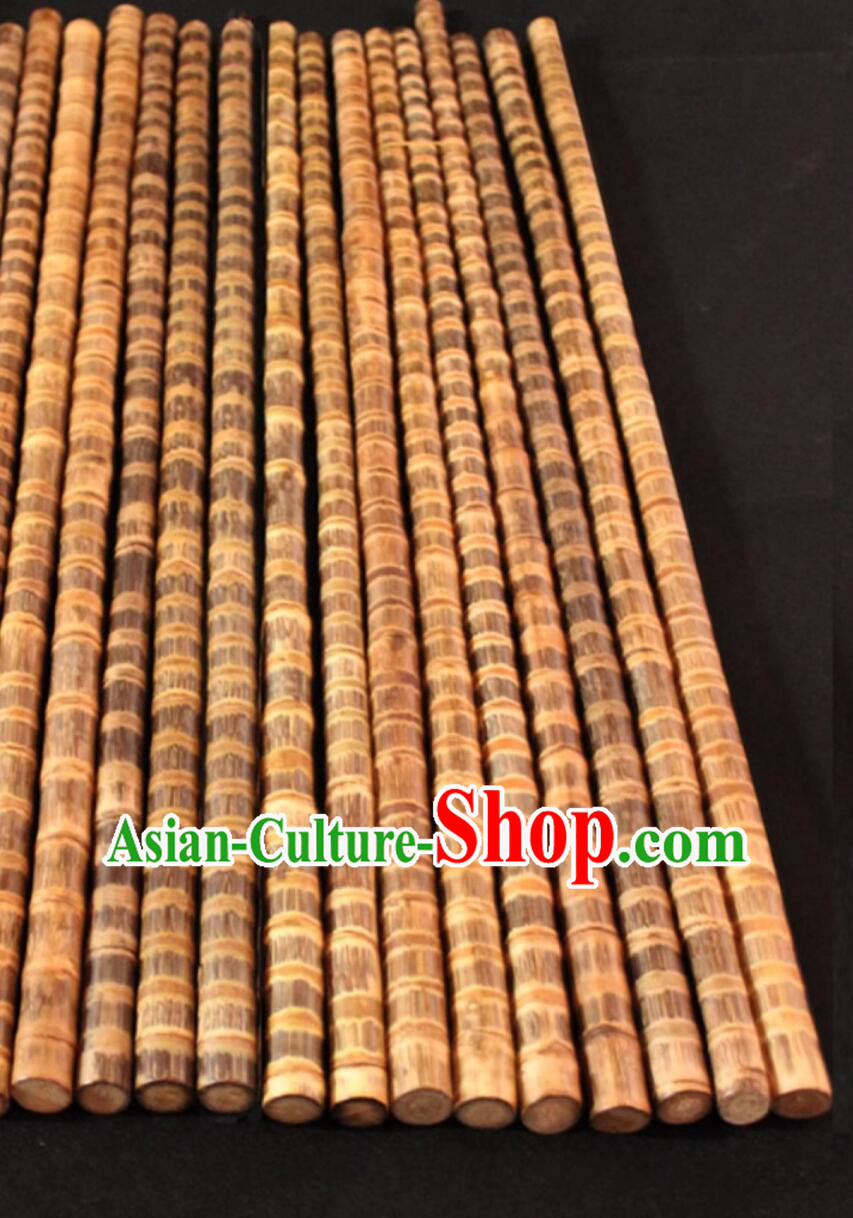 Handmade Tai Chi Bamboo Staff Chinese Kung Fu Bamboo Stick Shaolin Wushu Eyebrow High Cudgel
