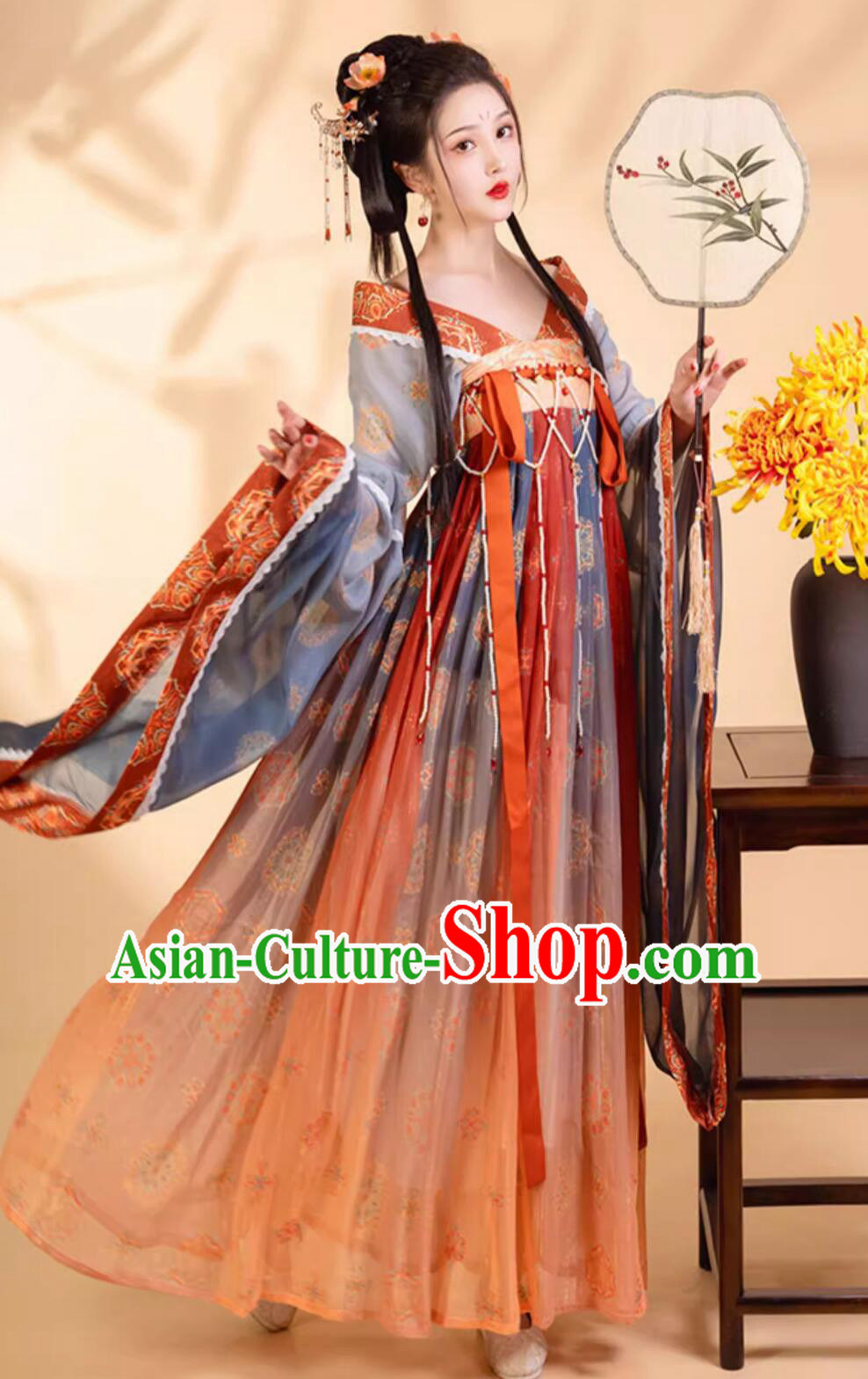 Traditional Woman Hanfu Ancient China Goddess Costume Chinese Southern and Northern Dynasties Royal Princess Dress