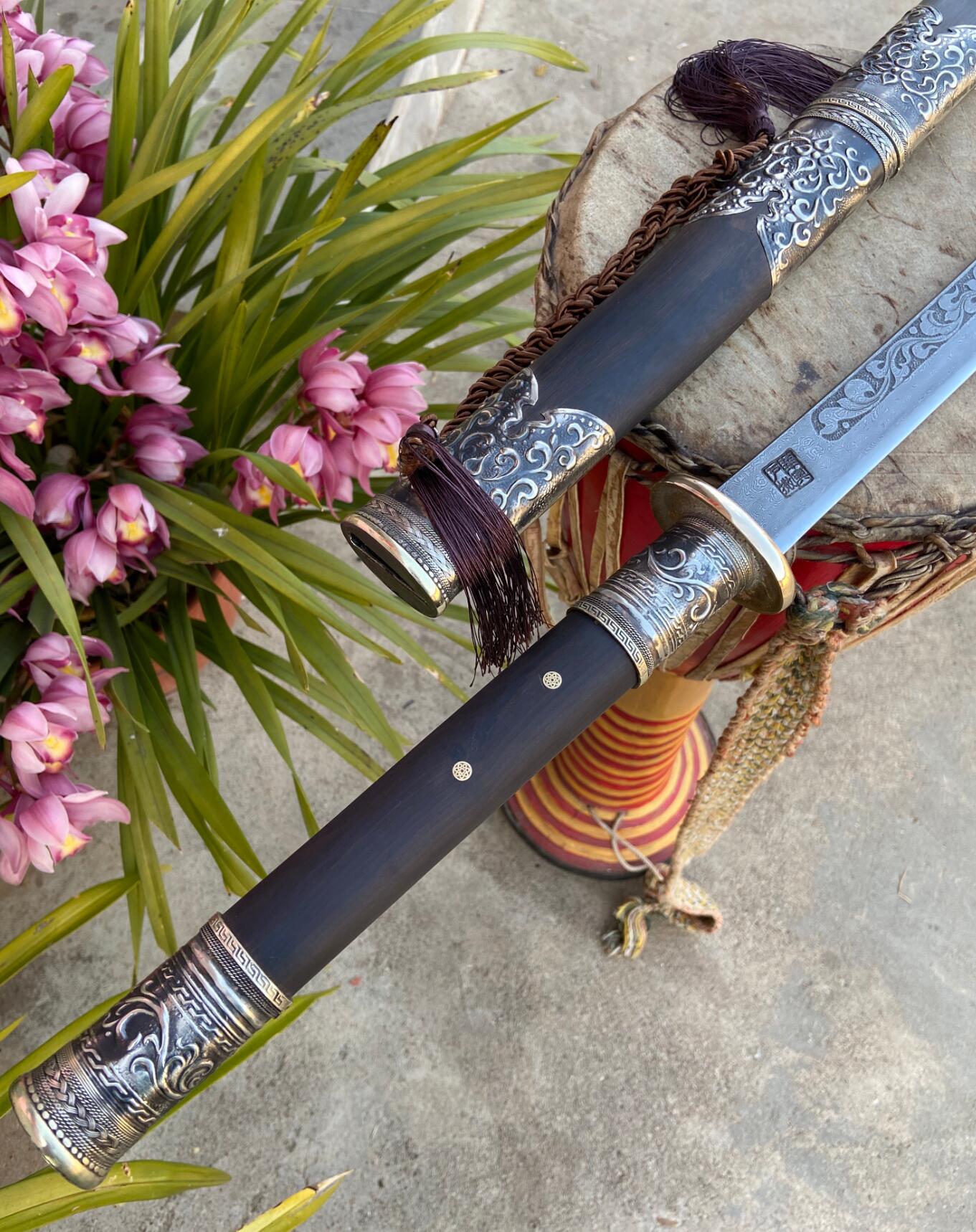 Handmade Ancient Sword Chinese Film Moon Sword China Longquan Sword