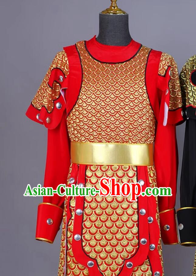 Chinese Peking Opera Wu Sheng Handsome Monkey King Embroidery Clothing Traditional Beijing Opera Sun Wukong Costume