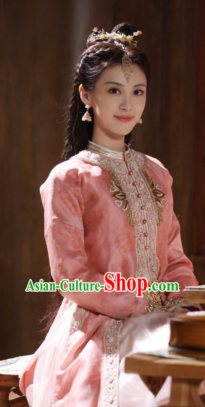 Ancient China Noble Lady Clothing Traditional Female Hanfu TV Series The Legend of An Le Princess Mo Shuang Dress