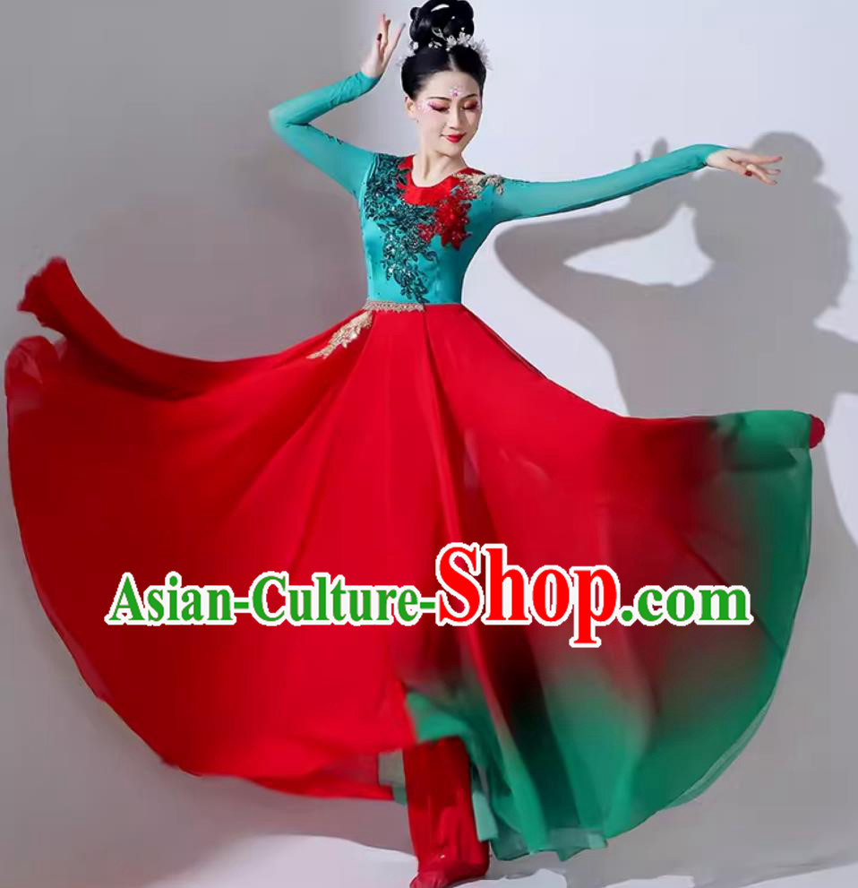 Opera The Drunken Concubine Dance Dress Women Group Performance Clothing Chinese Classical Dance Costume
