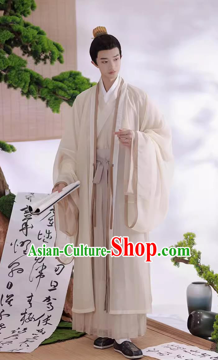 Ancient China Young Childe Clothing China Traditional Hanfu Attire Chinese Song Dynasty Scholar Costumes