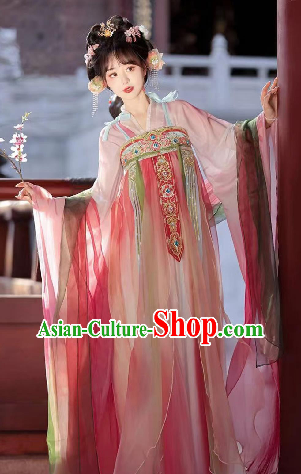 Ancient China Royal Princess Clothing Traditional Hanfu Ruqun Chinese Tang Dynasty Court Lady Dress