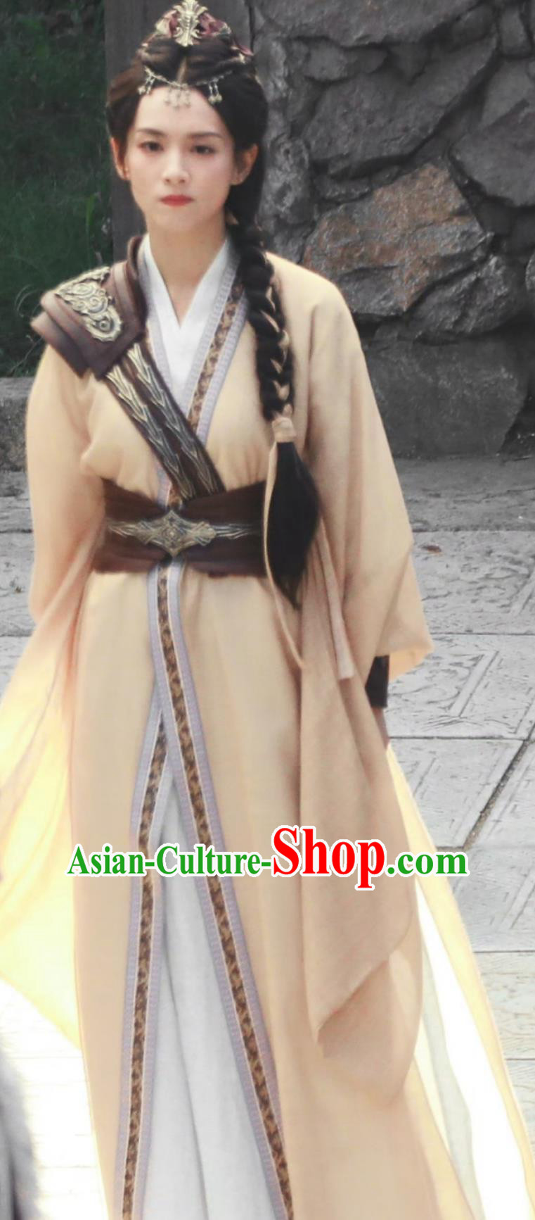 Ancient China Ming Dynasty Swordswoman Clothing TV Series A Journey To Love Heroine Chu Yue Dress