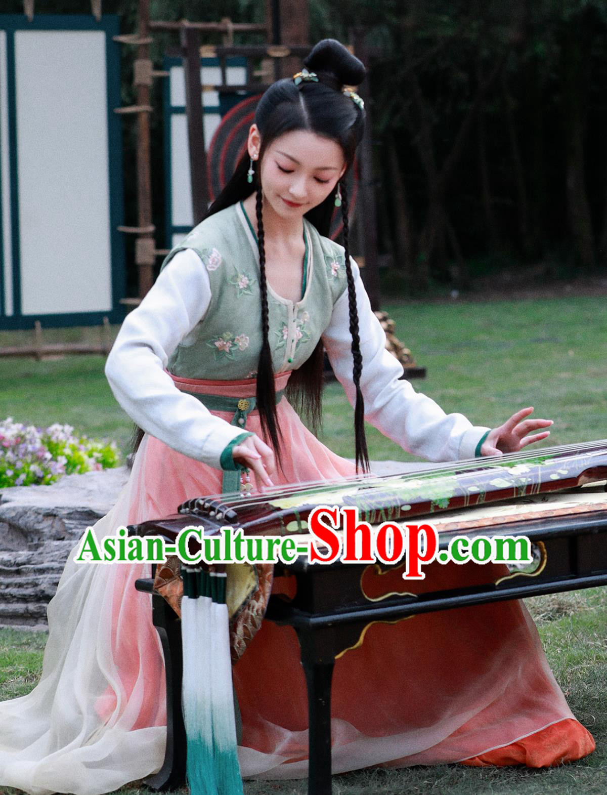 TV Series The Legend of An Le Maidservant Yuan Qin Costume Ancient China Tang Dynasty Young Lady Clothing Traditional Hanfu