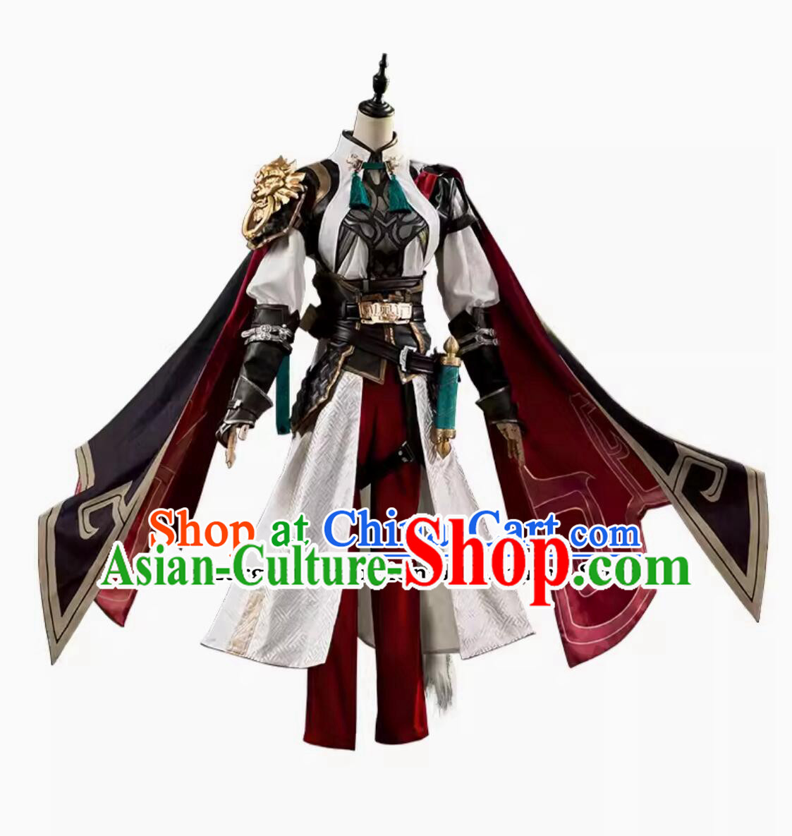 Top Anime Clothing Handmade Star Dome Railway Cos General Luo Fu Outfit Honkai Star Rail Jing Yuan Cosplay Costume