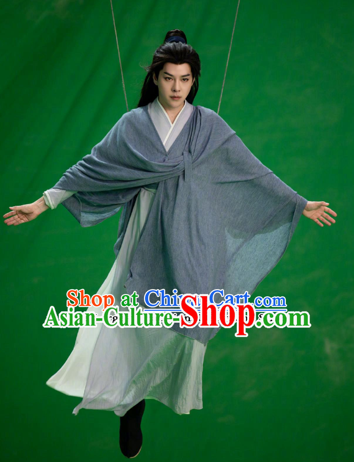 Chinese TV Series The Legend Of Shen Li Swordsman Feng Lai Clothing Ancient China Super Hero Garment Costume