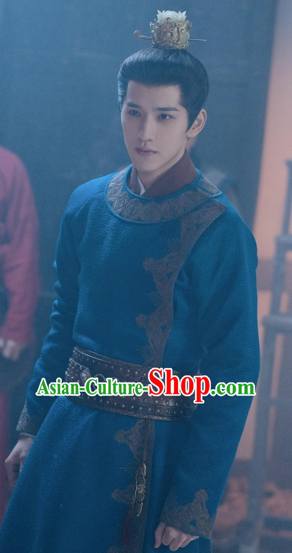 Chinese Wuxia TV Series The Legend of Heroes Prince Yang Kang Clothing Ancient China Noble Childe Costume Complete Set