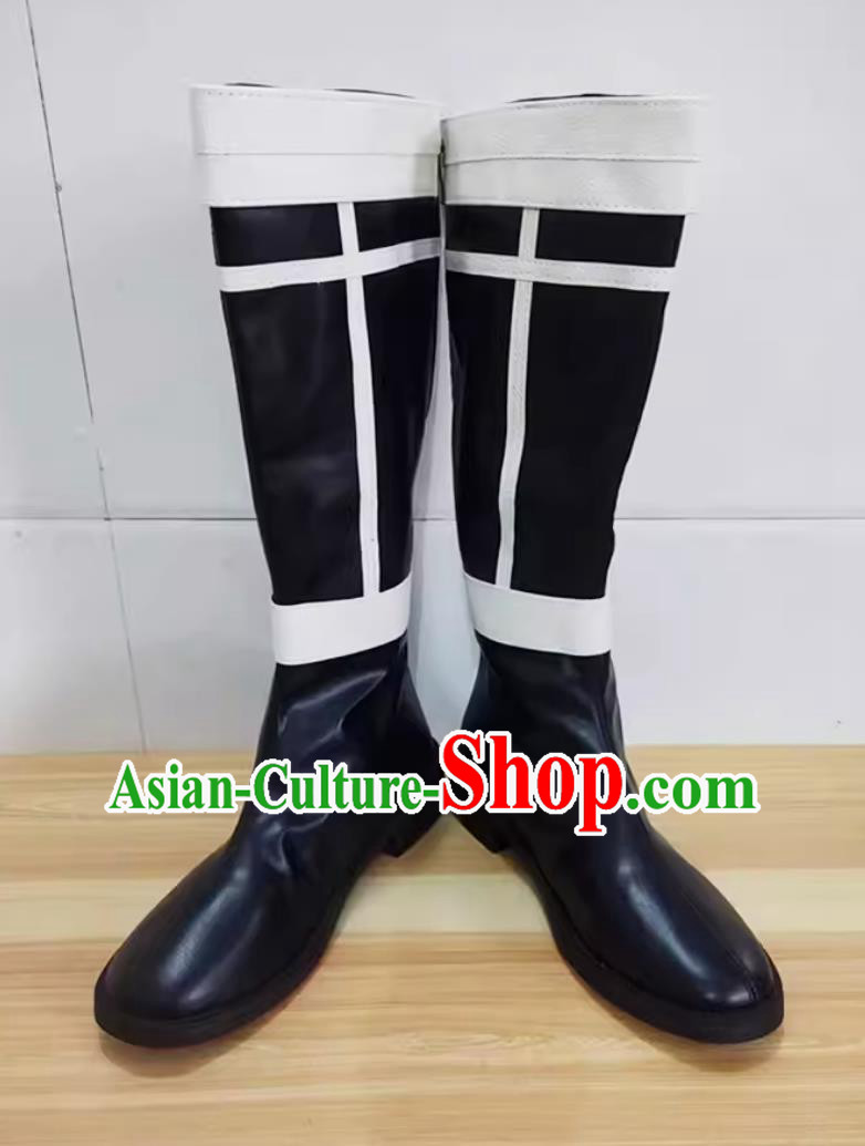 Mourning Jasmine Cosplay Shoes Simmel Cosplay Black Boots