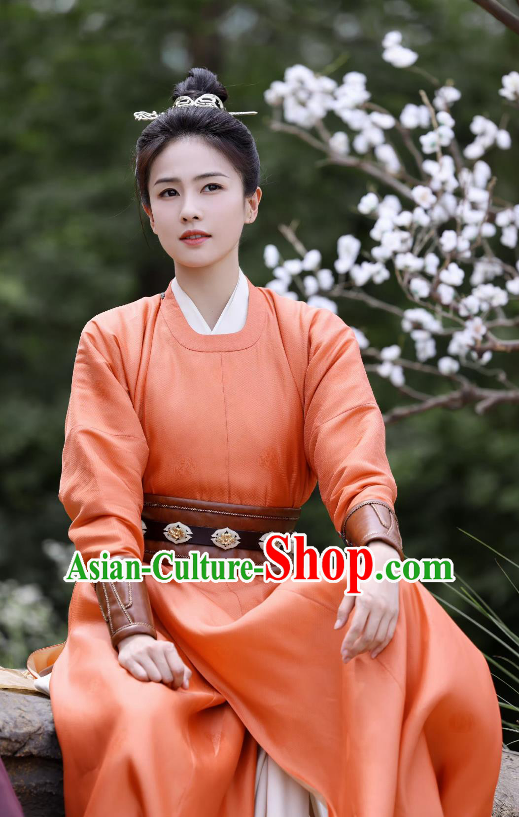 Ancient China Swordswoman Clothing Chinese TV Drama Story of Kunning Palace Heroine Jiang Xue Ning Garment Costume