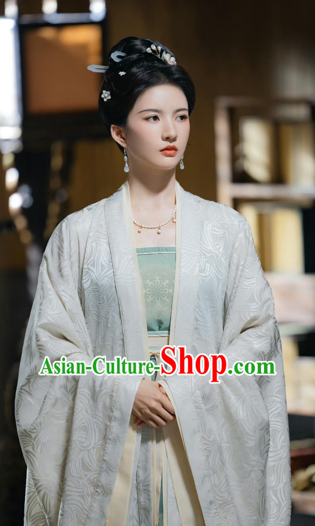 Chinese TV Drama Story of Kunning Elder Princess Le Yang Dresses Ancient China Court Woman Clothing