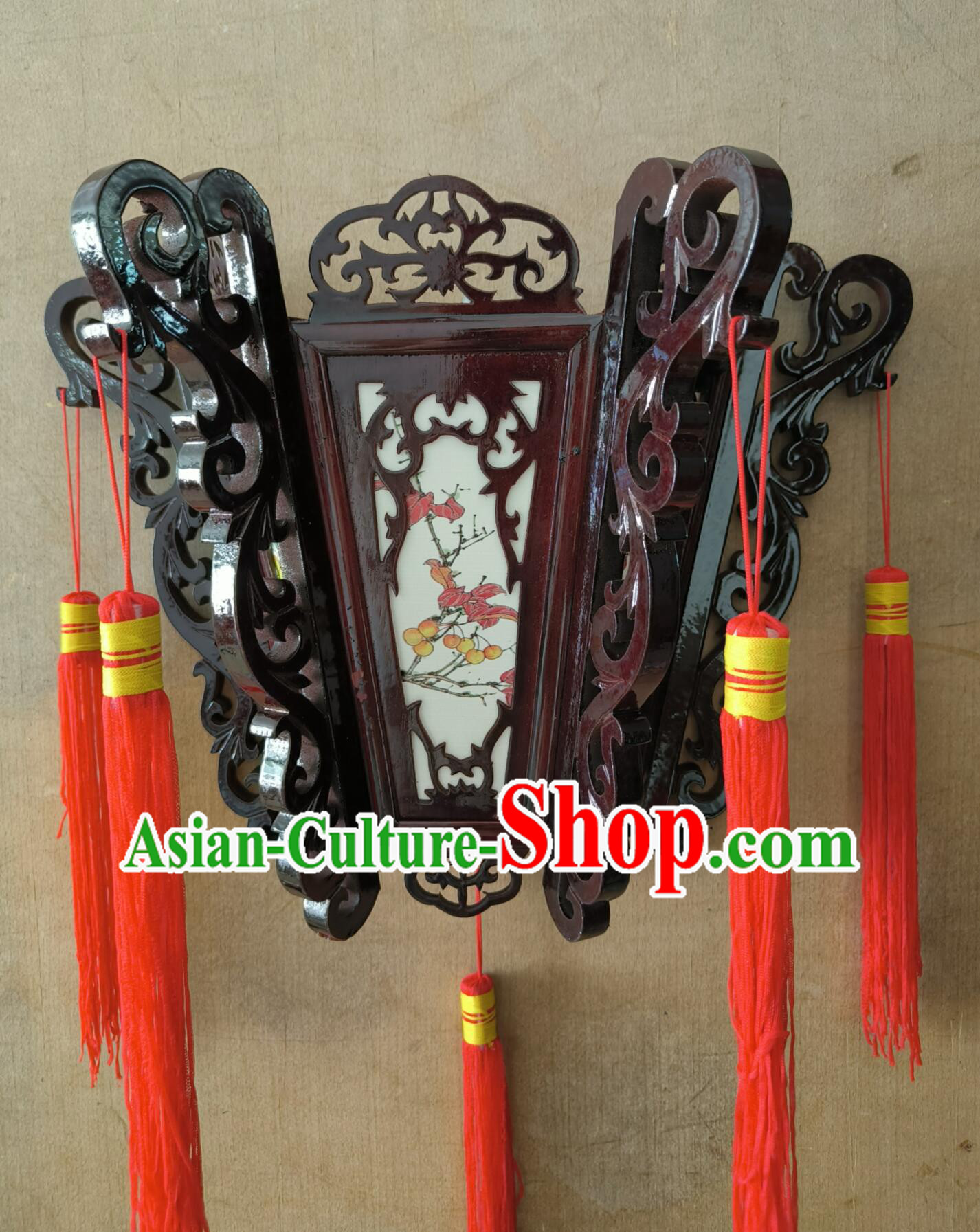 Traditional Chinese Lantern Handmade Wood Palace Lantern China Wall Lamp